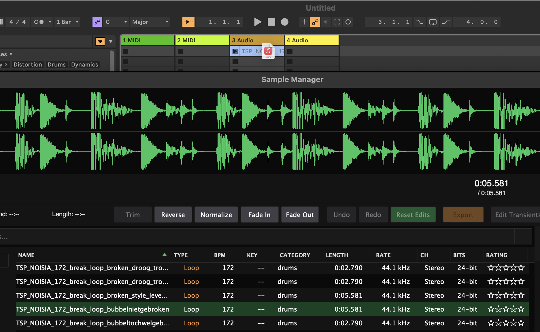Drag-and-drop workflow