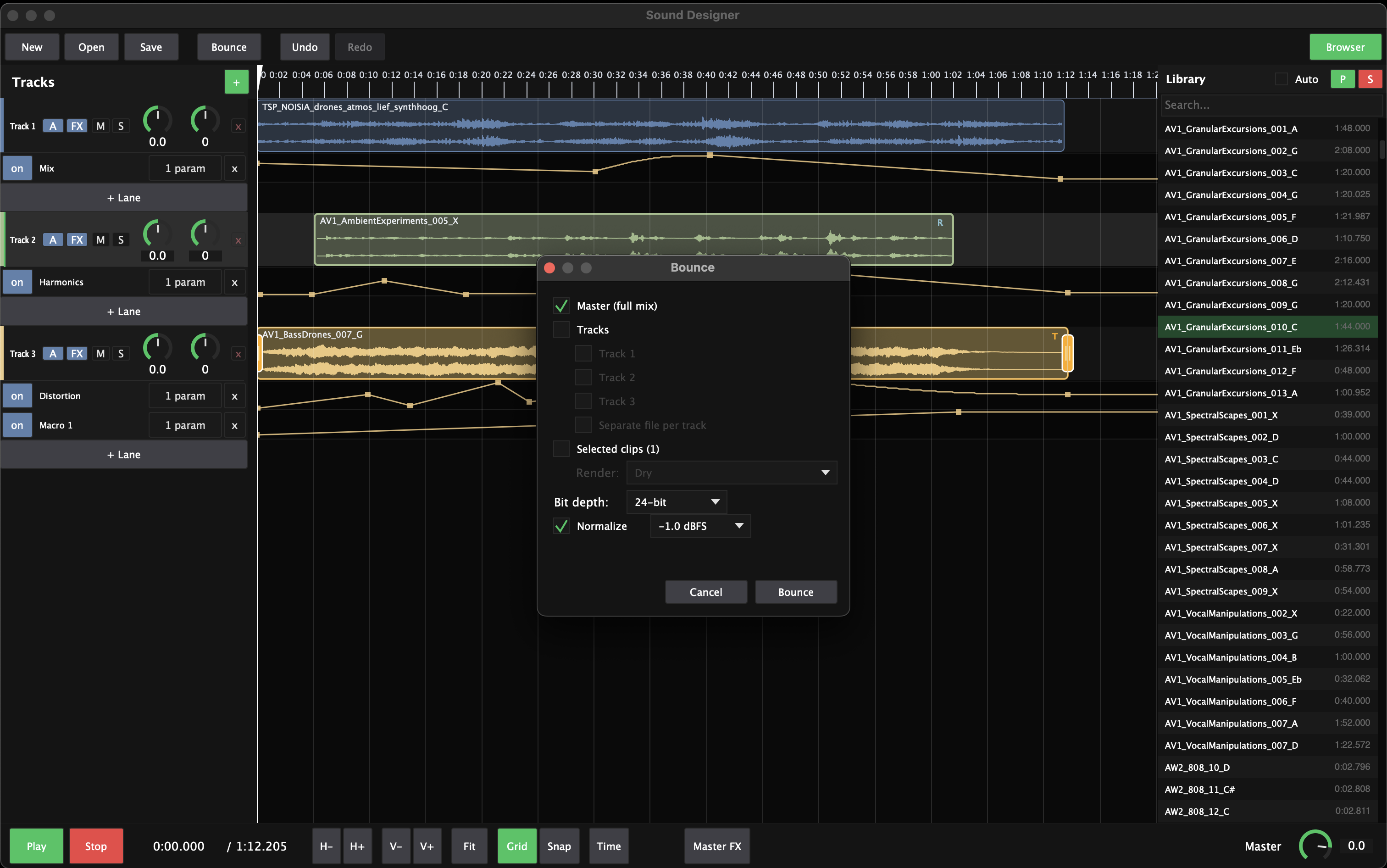 The Sound Designer — overview 2